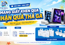 MANG GIẤY KHEN QUA - NHẬN QUÀ THẢ GA